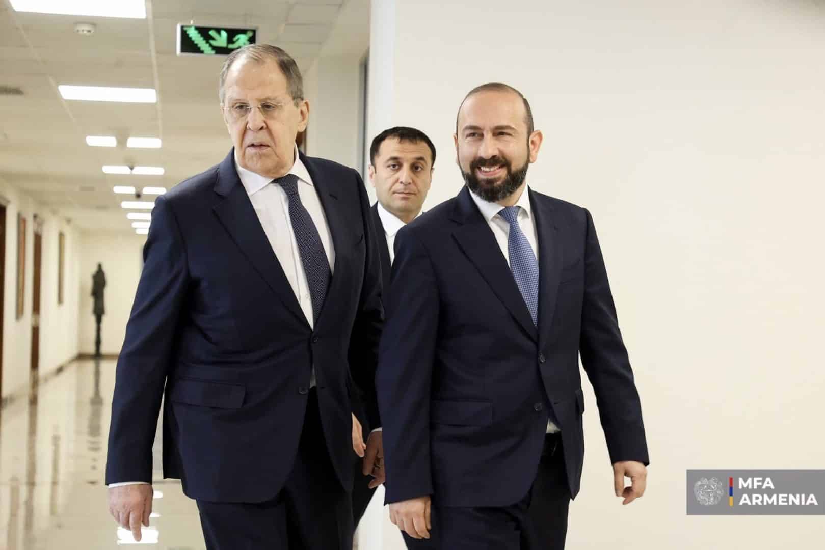 Ararat Mirzoyan : Je confirme notre volonté de poursuivre un dialogue politique efficace avec la Russie