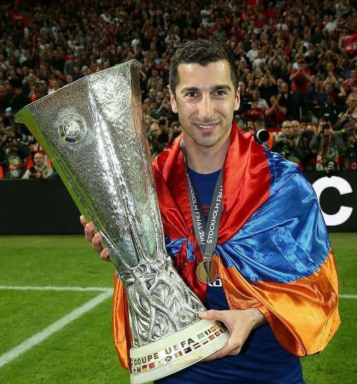 Henrikh Mkhitaryan (Arménie) à la conquête de la plus prestigieuse coupe de l’Europe, ce soir avec la finale de la Ligue des Champions entre le PSG et l’Inter Milan