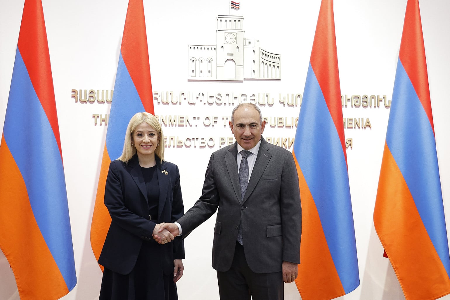 Chypre est un pays ami de l’Arménie, avec lequel des liens historiques, culturels et de valeurs profondes ont été noués affirme Nikol Pachinian à Annita Demetriou