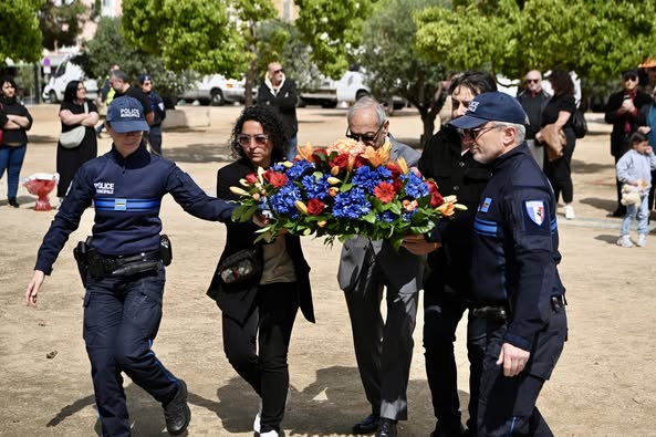 24 Avril : commémoration à Ajaccio