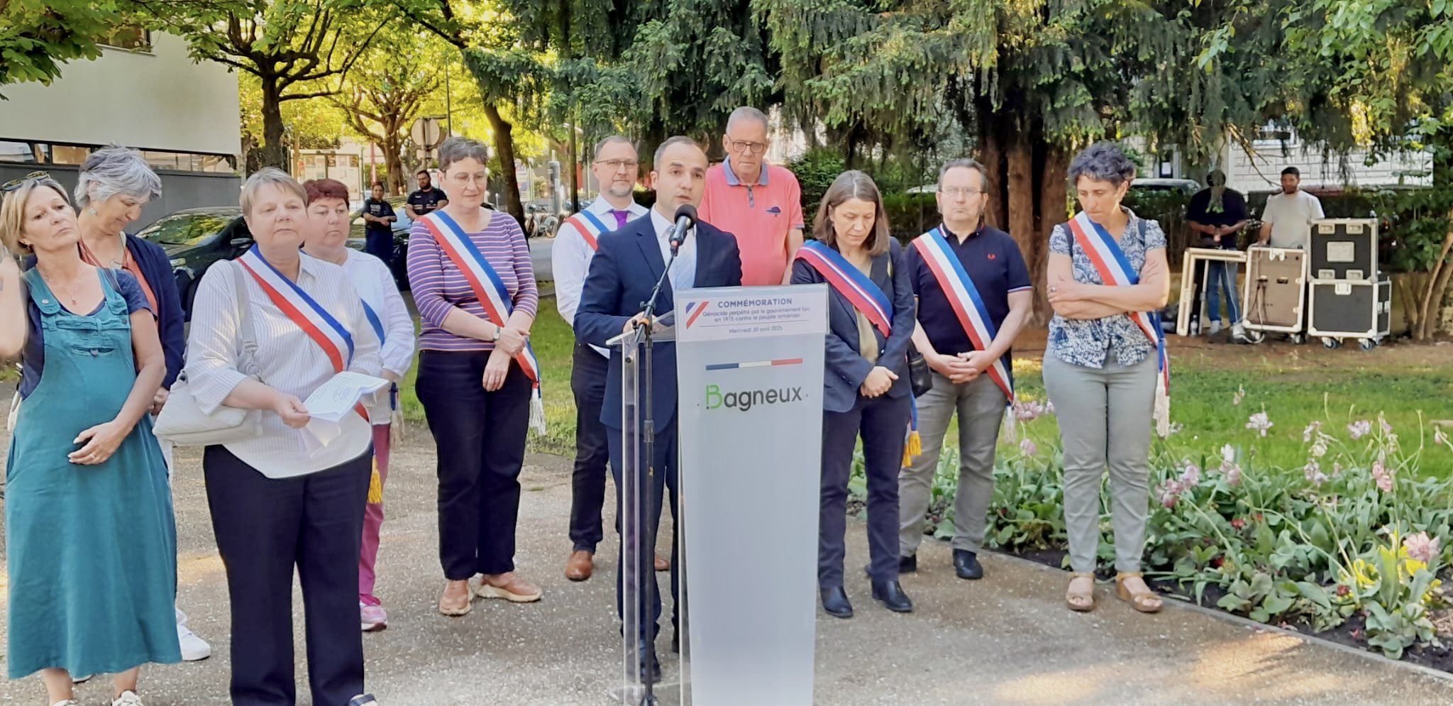 24 Avril : commémoration à Bagneux