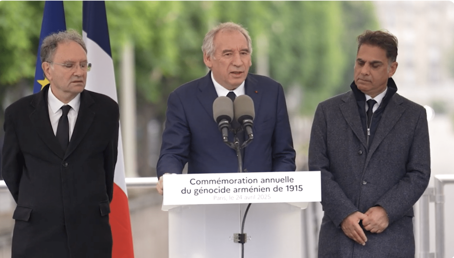 Le discours du 24 avril de François Bayrou