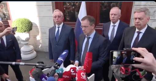 La Russie et l&rsquo;Ukraine ont discuté d&rsquo;un cessez-le-feu, d&rsquo;une rencontre  Zelensky-Poutine et d&rsquo;un échange de prisonniers