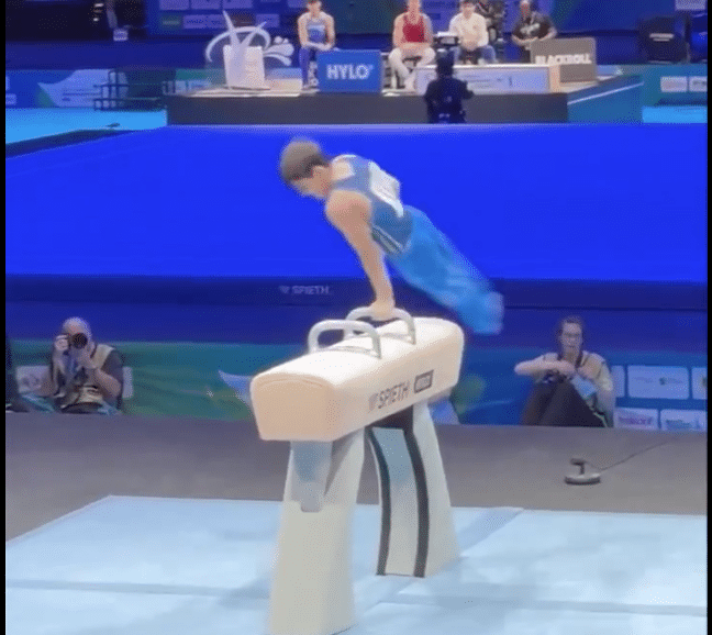 Championnats d&rsquo;Europe de gymnastique à Leipzig :  le gymnaste Hamlet Manukyan, 18 ans, remporte l&rsquo;or
