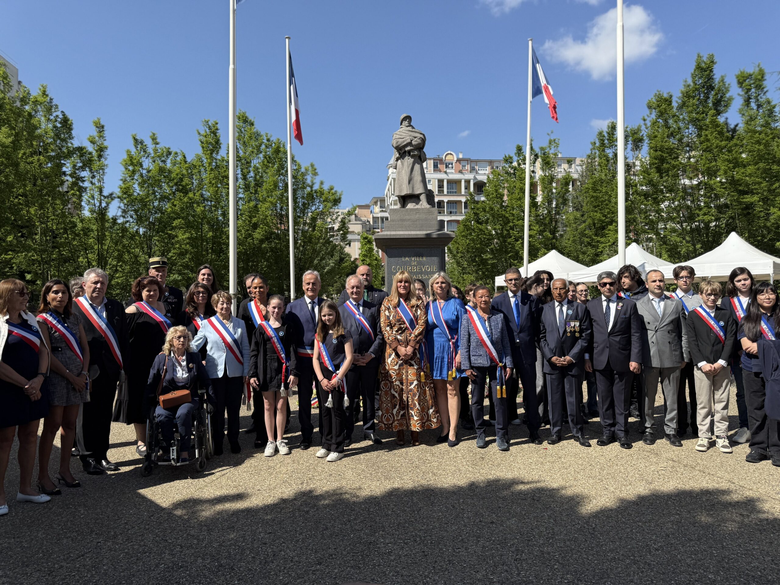 24 Avril : commémoration à Courbevoie