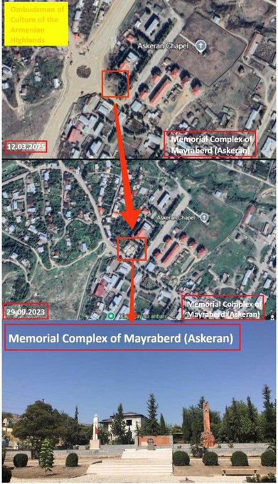 Re:public press : de nouveaux actes de vandalisme en Artsakh occupé