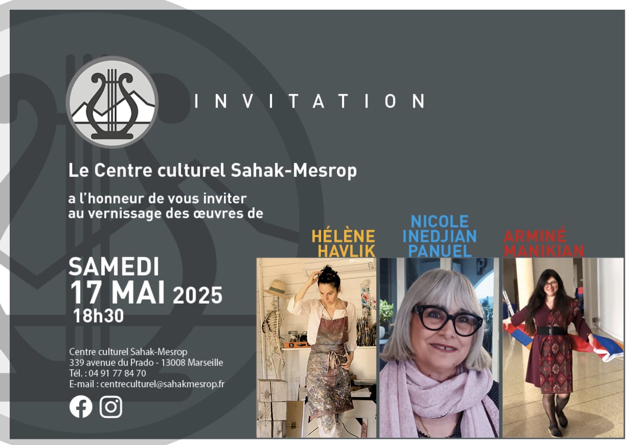 Vernissage au Centre Culturel Sahak Mesrop de Marseille