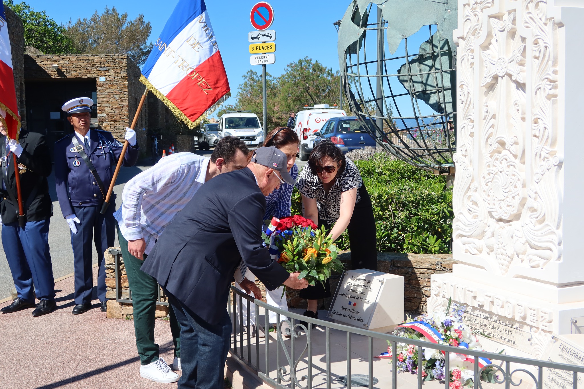 24 Avril : commémoration à Saint Tropez