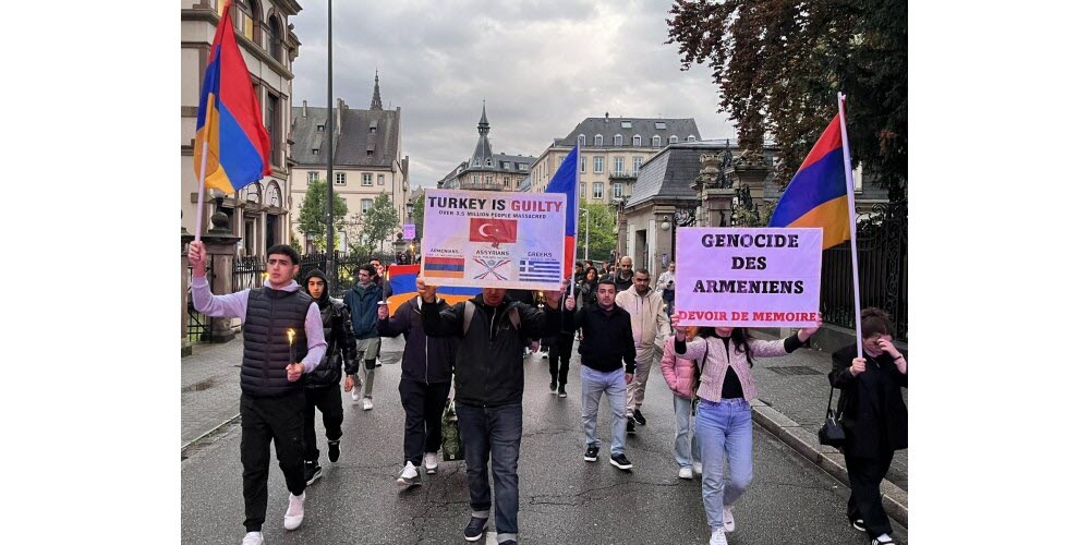 24 Avril : commémoration à Strasbourg