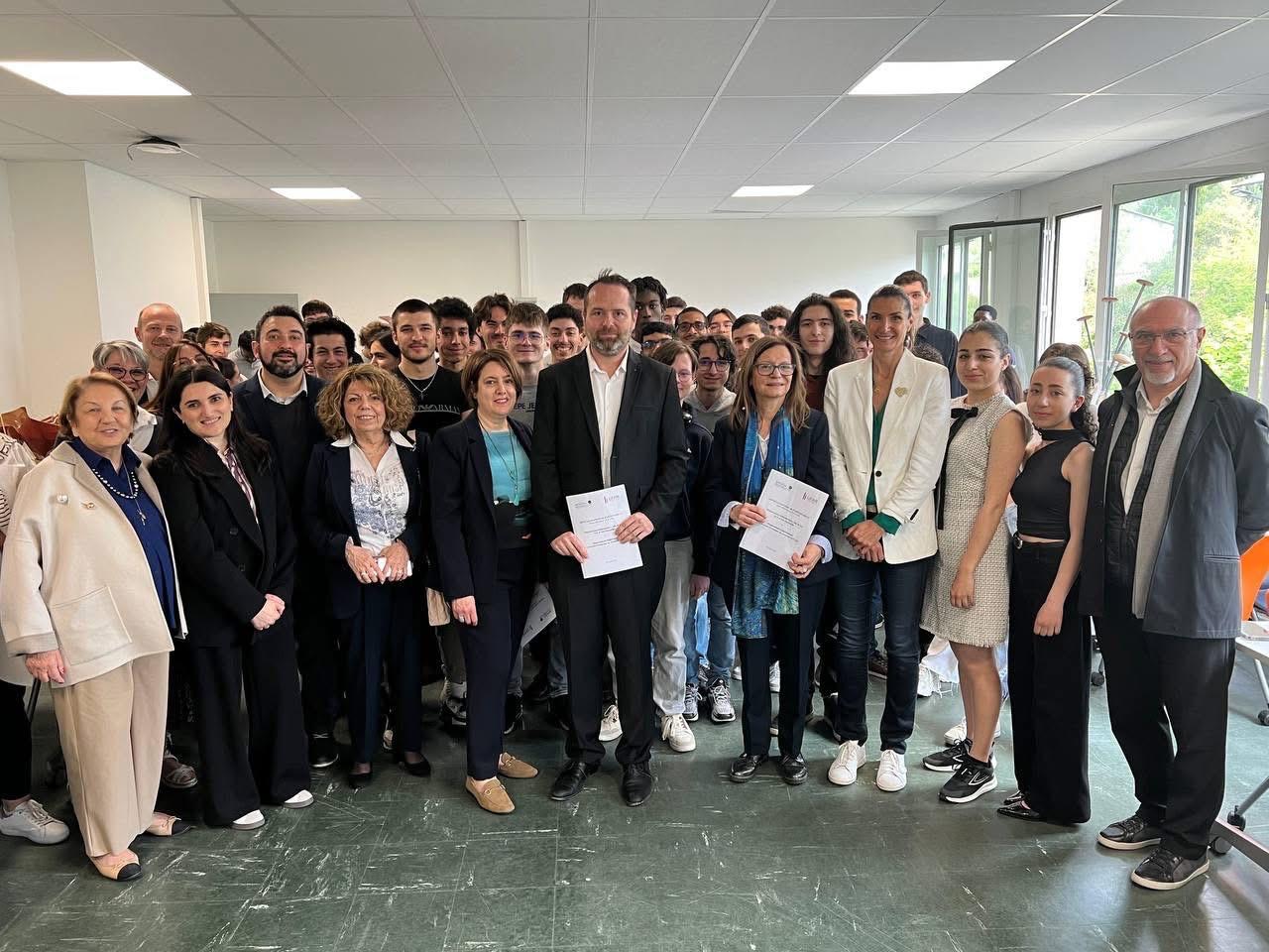 Partenariat signé entre l&rsquo;IUT d&rsquo;Aix-en-Provence et l&rsquo;UFAR d&rsquo;Erevan