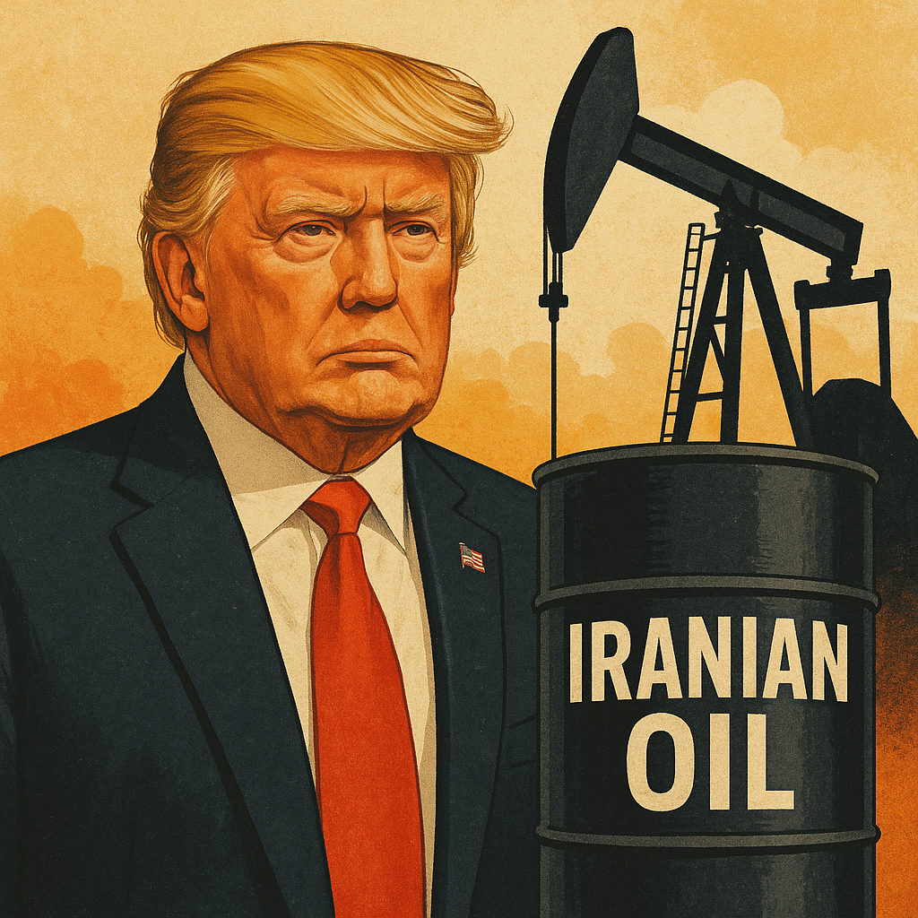 Trump menace de sanctionner ceux qui achètent du pétrole iranien, provoquant une flambée des marchés