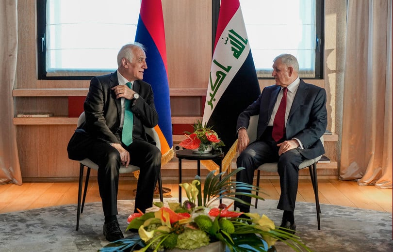 Les relations bilatérales arméno-irakiennes au cœur des discussions entre les présidents d’Arménie et d’Irak