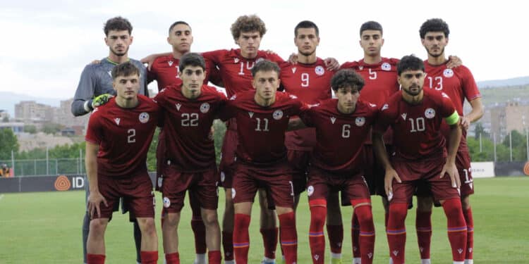 Match amical Arménie-Chypre des U21 à Yerevan : 1-1