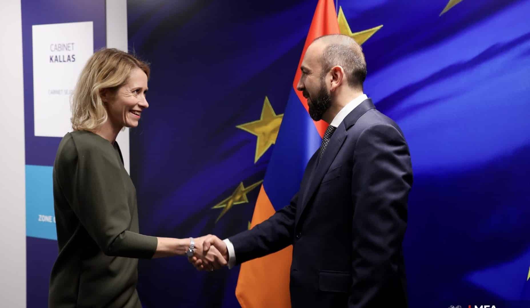 Visite de Kaya Kallas, la Haute Représentante de l&rsquo;UE en Arménie du 29 au 30 juin