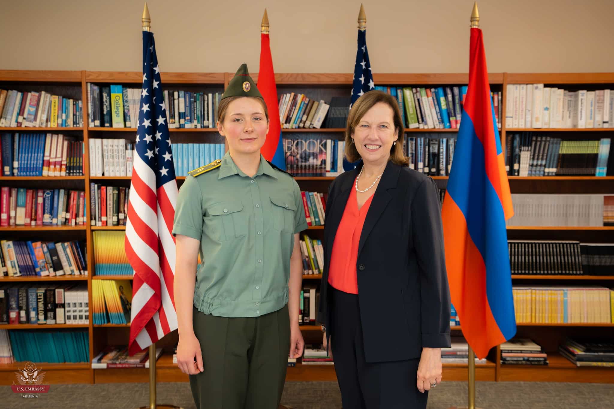 Yana Simonyan est la première cadette arménienne à étudier à l’Académie militaire américaine de West Point