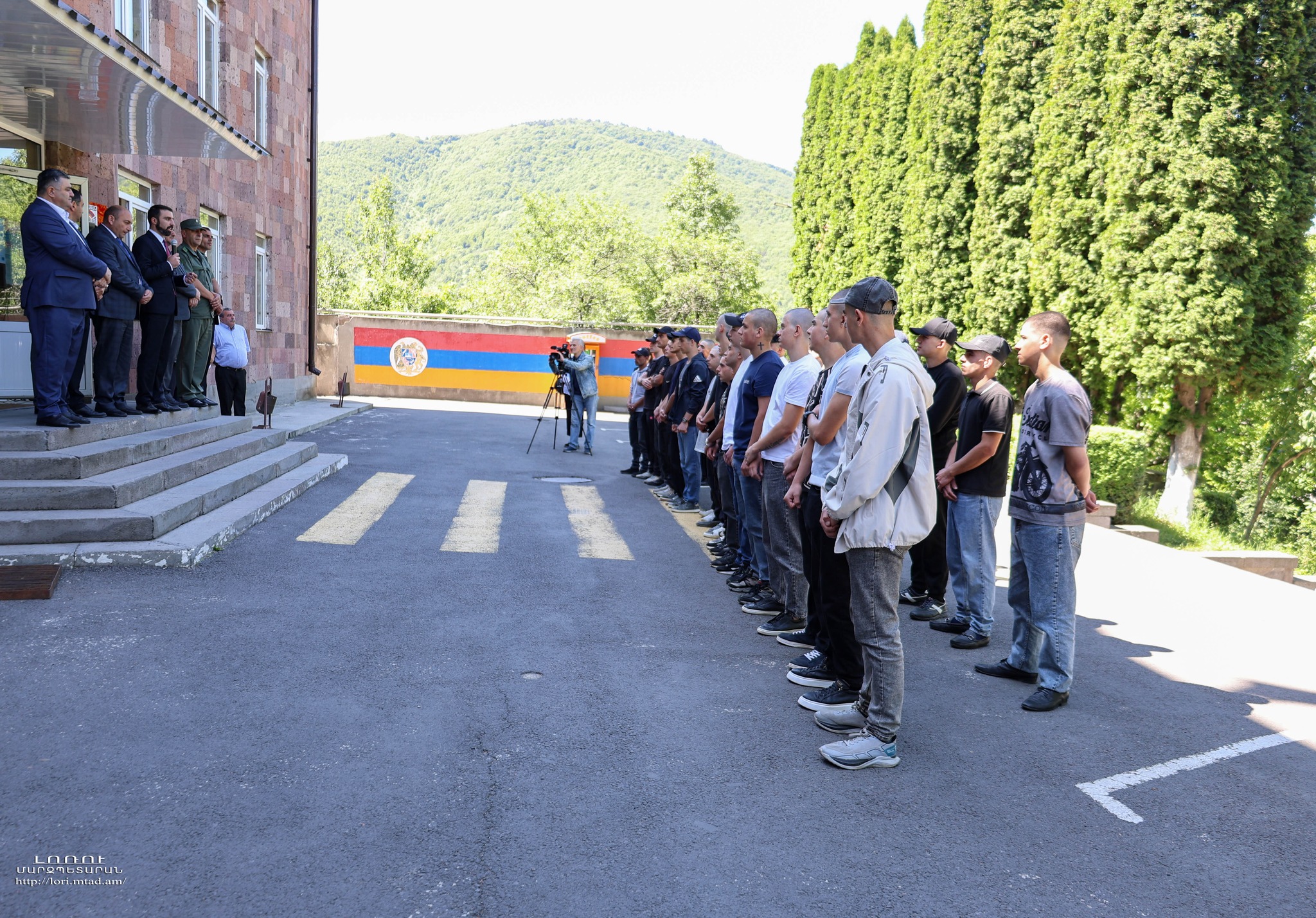 Lancement de la conscription d&rsquo;été dans la région de Lori au nord de l’Arménie