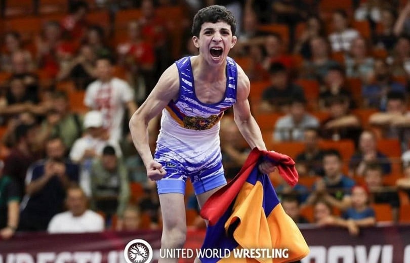 Championnats d&rsquo;Europe de lutte gréco-romaine U17 à Skopje : Marat Achemyan et Hayk Manukyan sous les couleurs de l’Arménie sont champion d&rsquo;Europe, l’Arménie termine en tête