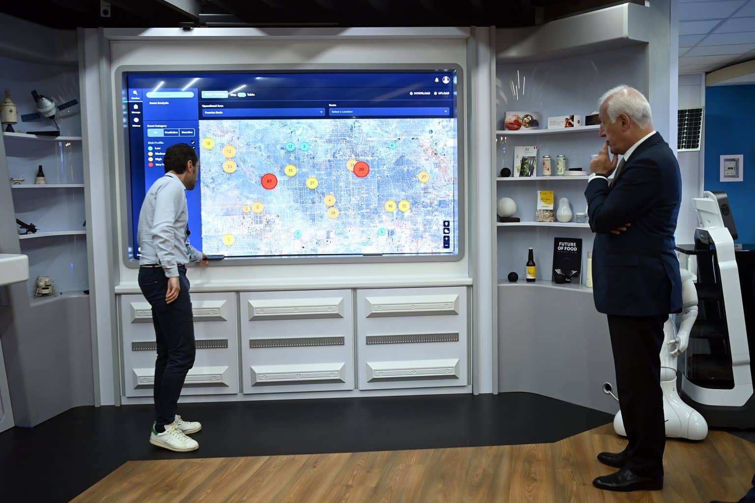 Le président arménien visite le parc technologique Sophia Antipolis à Nice