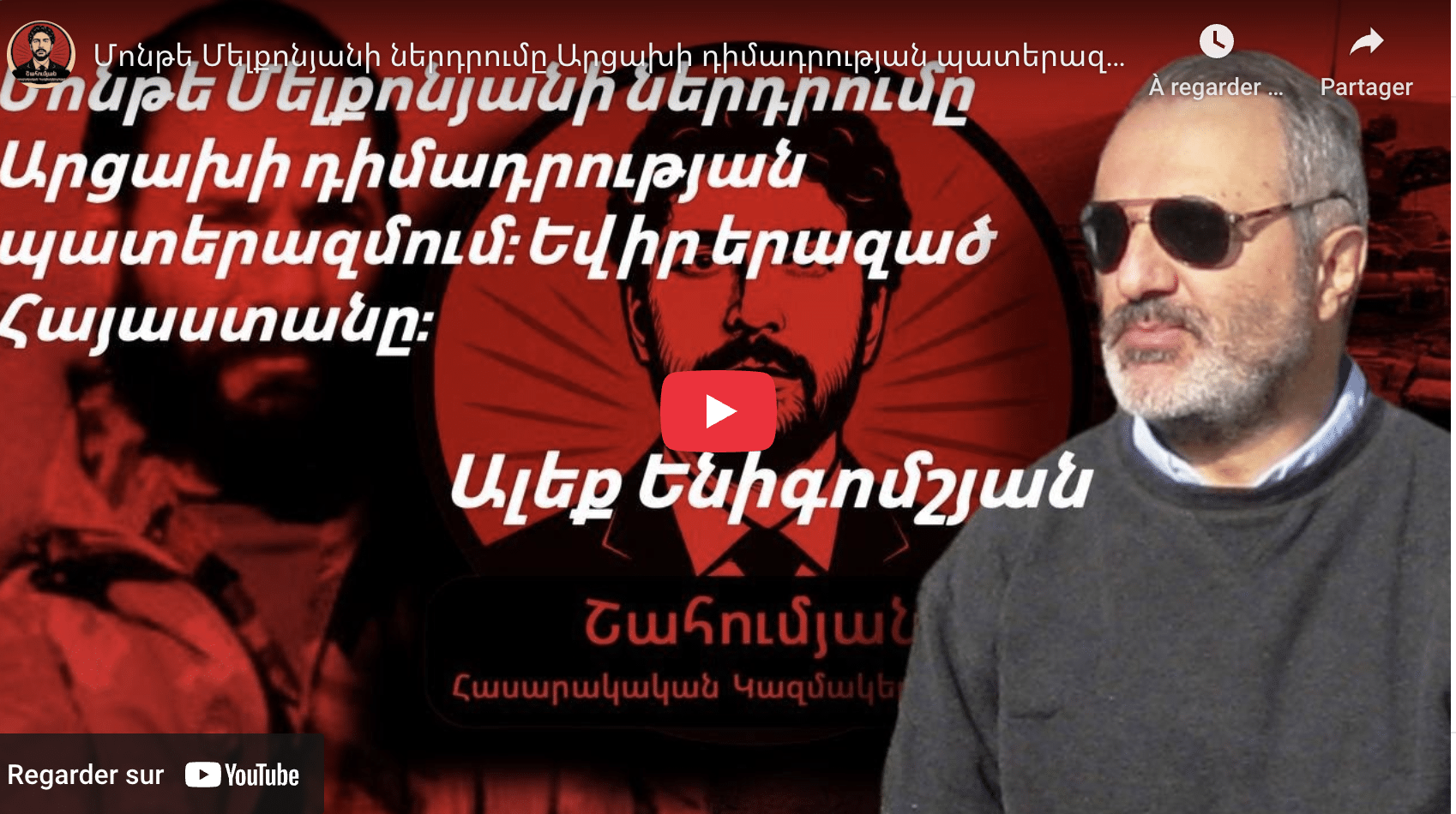 La contribution de Monte Melkonyan à la résistance en Artsakh. Et à l&rsquo;Arménie dont il rêvait, par Alec Yénicomchian