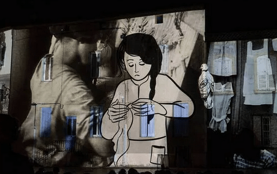 Les yeux de Lousanouch, création artistique à Saint Nazaire les 12 et 13 juin