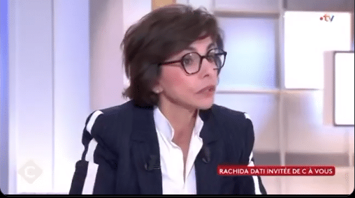 Le chantage auquel se livre en direct Mme Dati