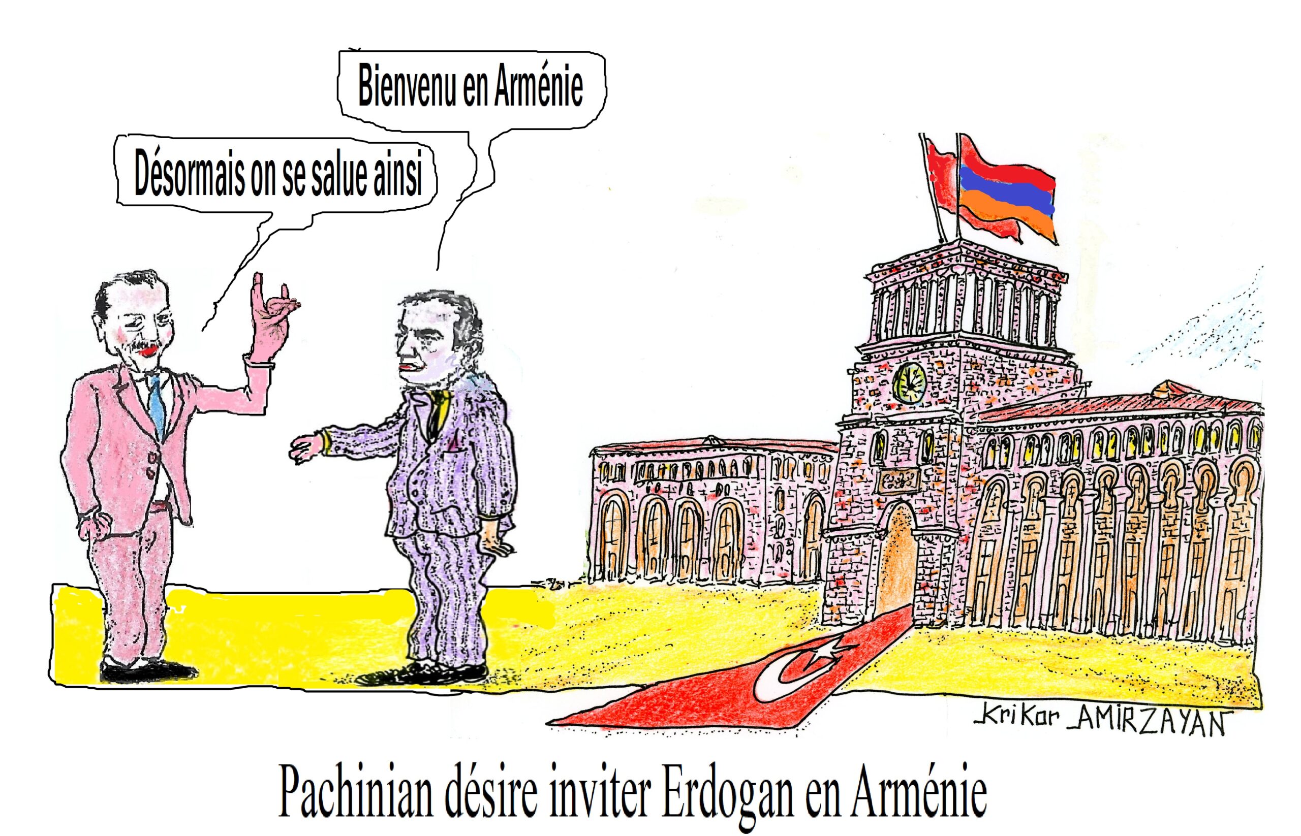 Nikol Pachinian : Je me prépare à inviter le président turc Erdogan en Arménie au printemps 2026