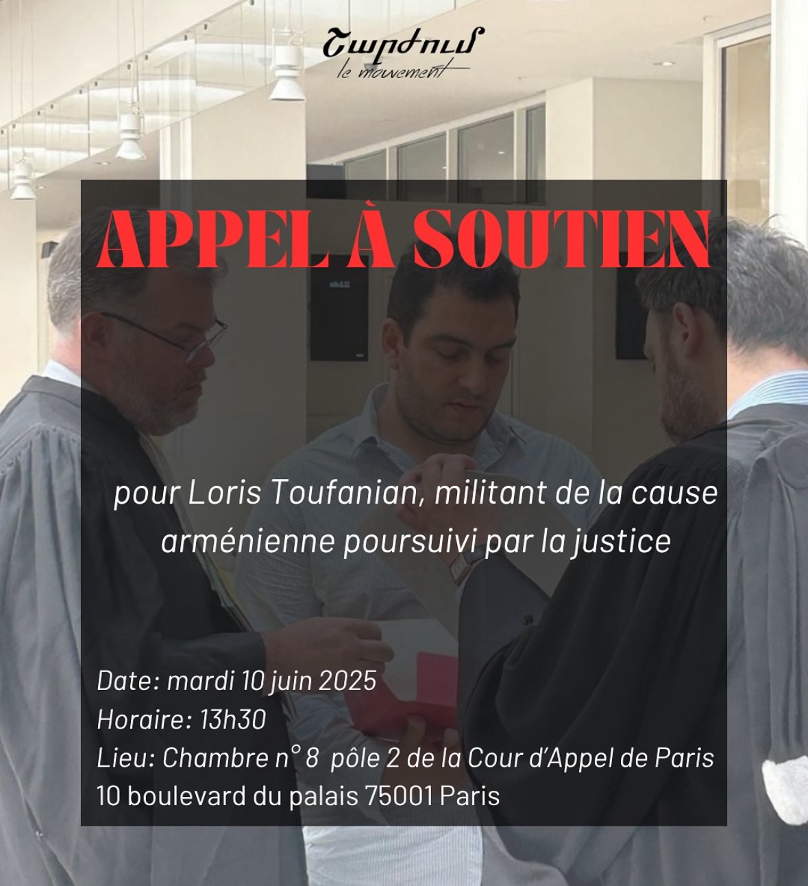 Communiqué de Charjoum : la cause arménienne en procès