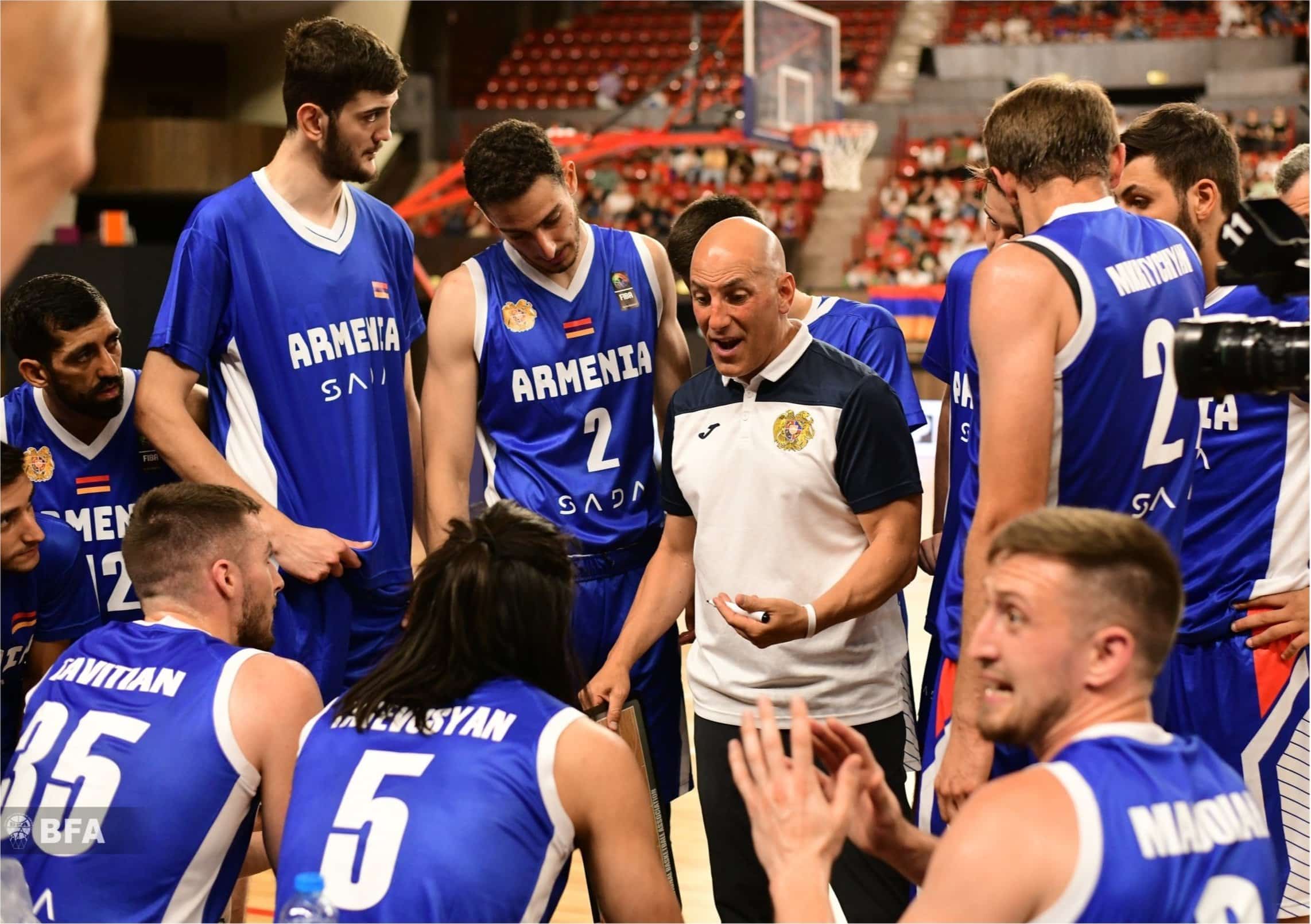 L&rsquo;équipe nationale arménienne de basket-ball a remporté son deuxième match contre l&rsquo;équipe nationale du Costa Rica