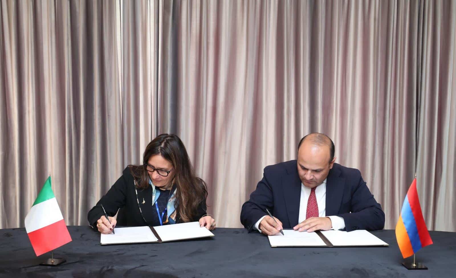 L&rsquo;Arménie et l&rsquo;Italie ont signé un mémorandum de coopération dans le domaine de la protection des droits des personnes handicapées