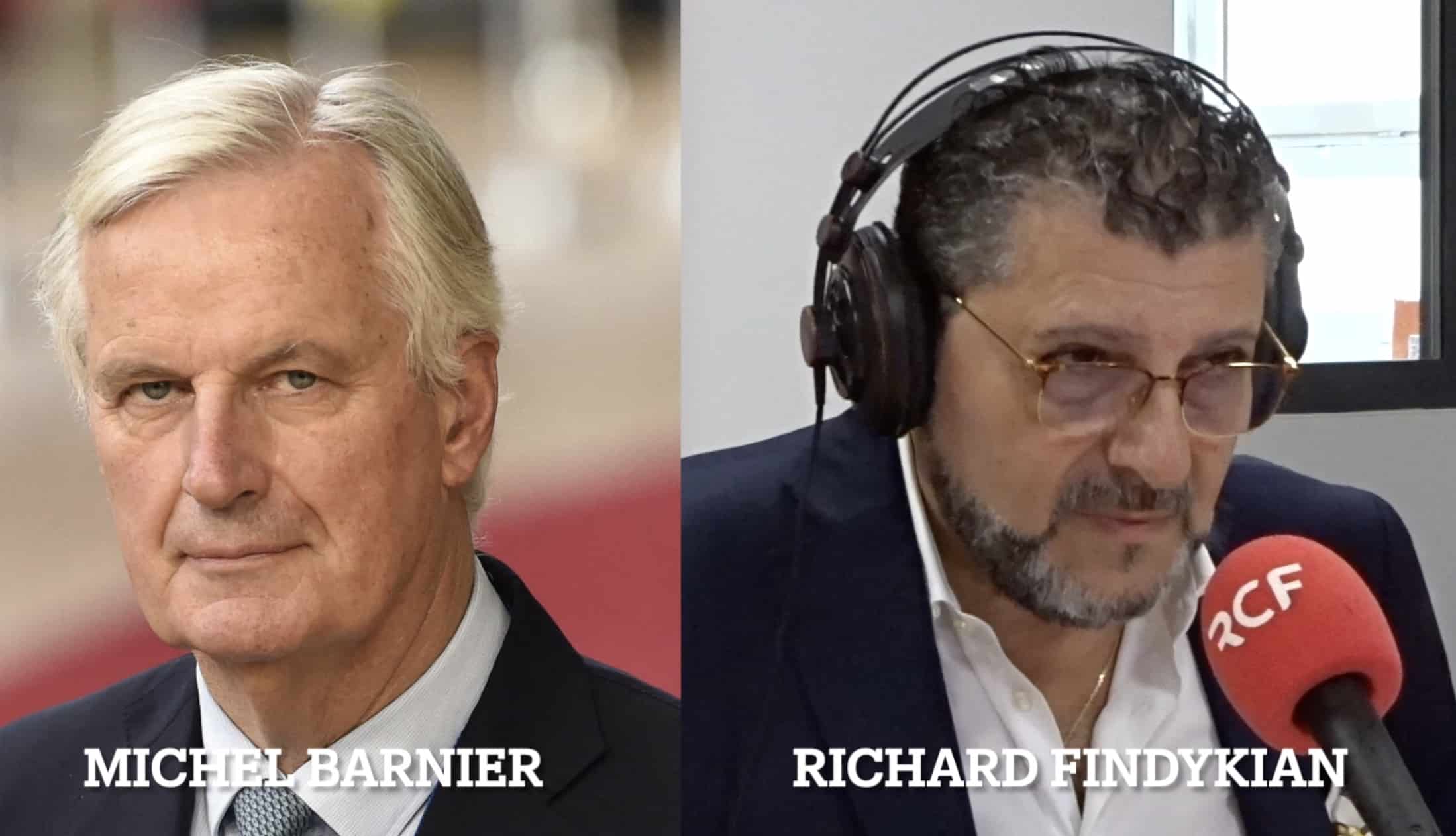 Richard Findikyan reçoit Michel Barnier