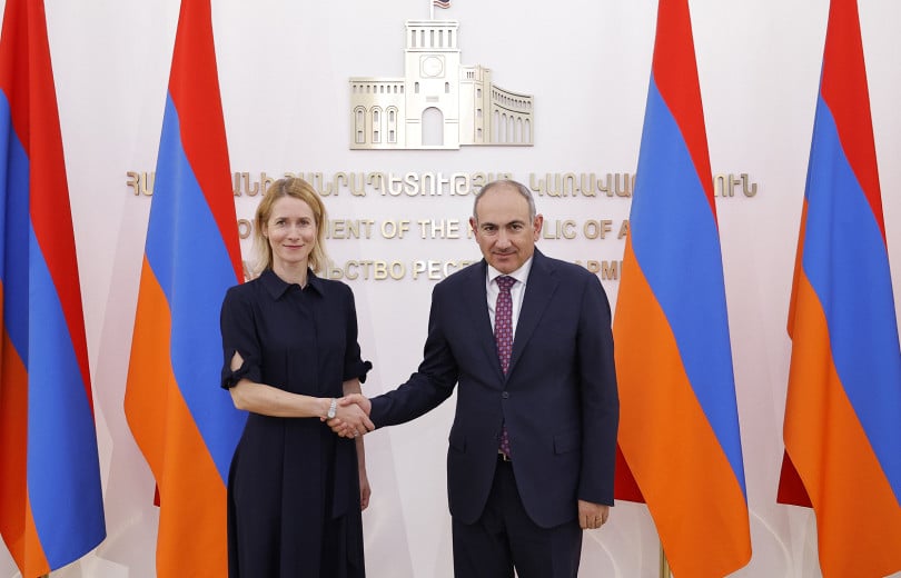 L&rsquo;UE est prête à soutenir l&rsquo;Arménie a déclaré Kaya Kalas la Haute Représentante de l’UE pour les affaires étrangères et la politique de sécurité à Yerevan