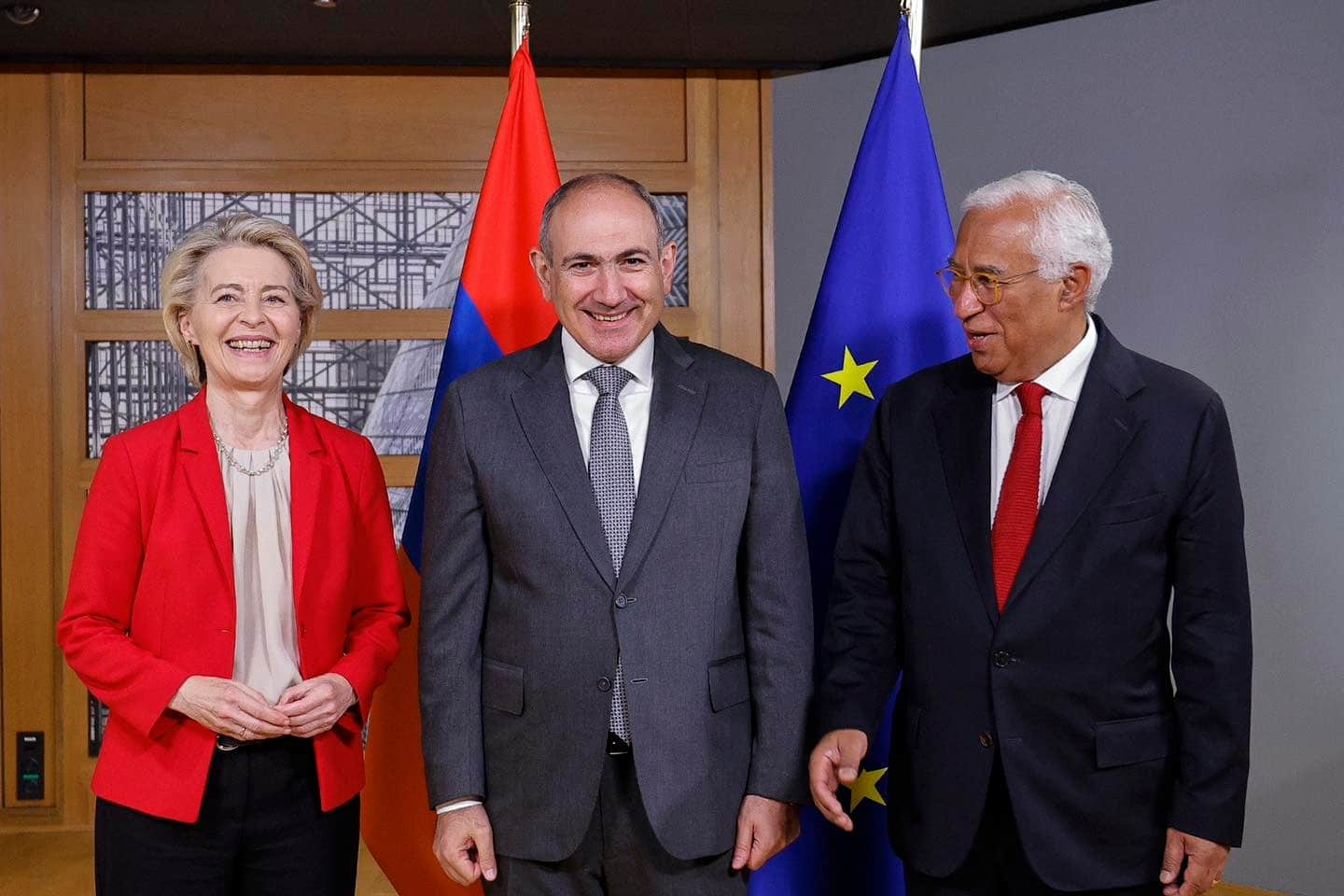 Ursula von der Leyen : L&rsquo;Arménie est profondément attachée à la paix et à la stabilité