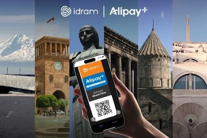 En Arménie, Idram est la première plateforme du Caucase à annoncer sa coopération avec Alipay+