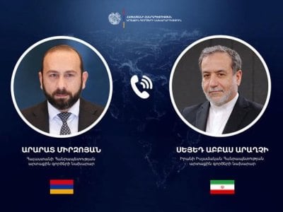 Lors d&rsquo;un entretien téléphonique avec son homologue iranien Araghchi, Ararat Mirzoyan a exprimé l&rsquo;espoir que le cessez-le-feu établi soit durable