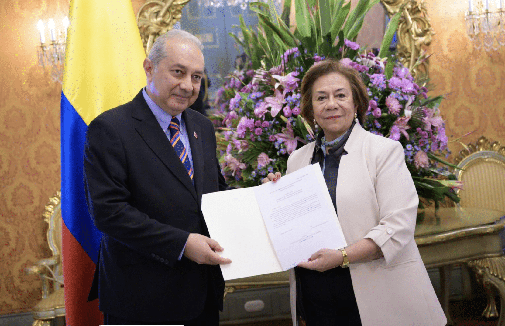Un ambassadeur d&rsquo;Arménie en Colombie
