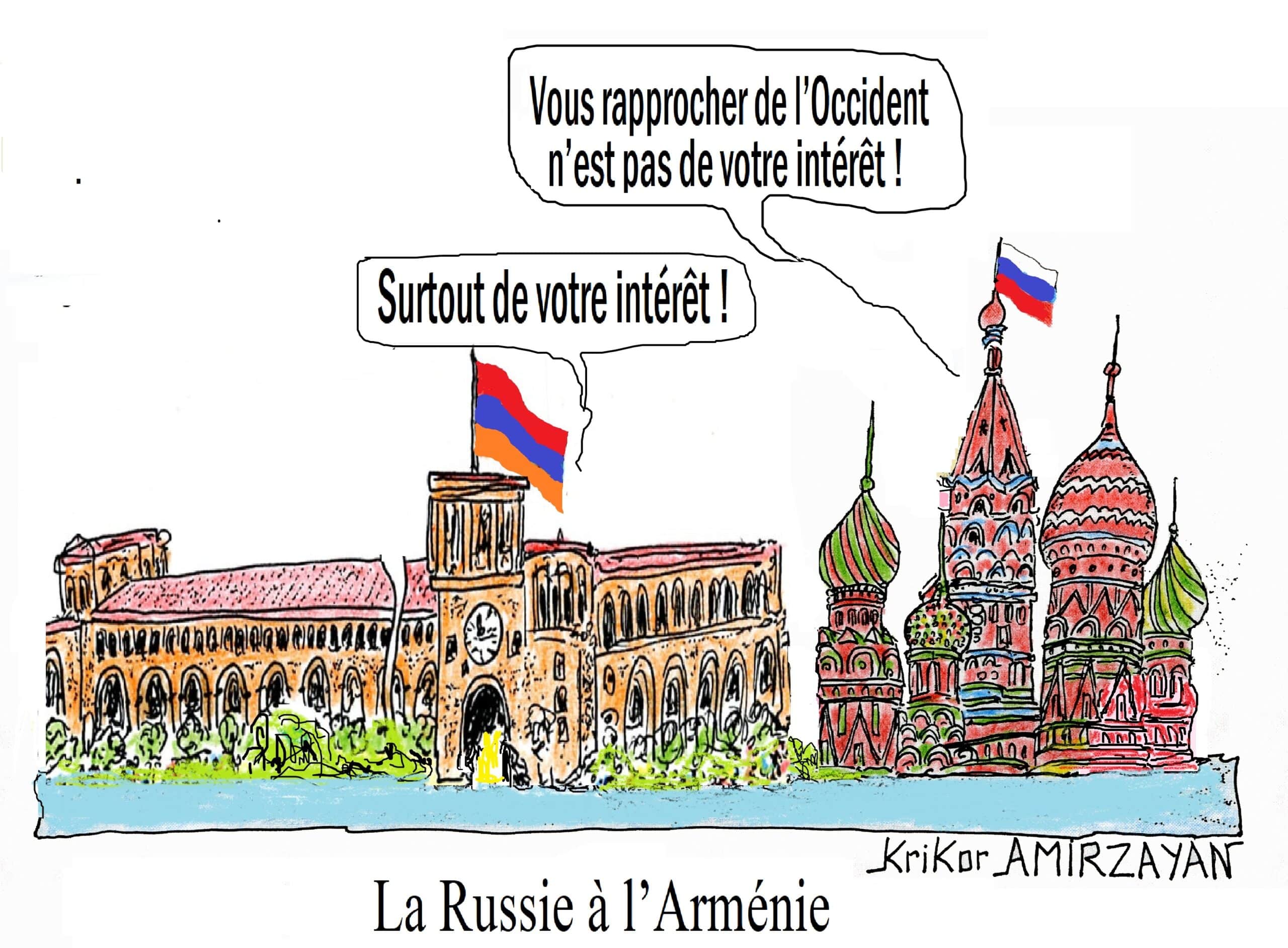 L&rsquo;Arménie se rapproche de l&rsquo;Occident, au détriment de ses propres intérêts affirme le Ministère russe des Affaires étrangères