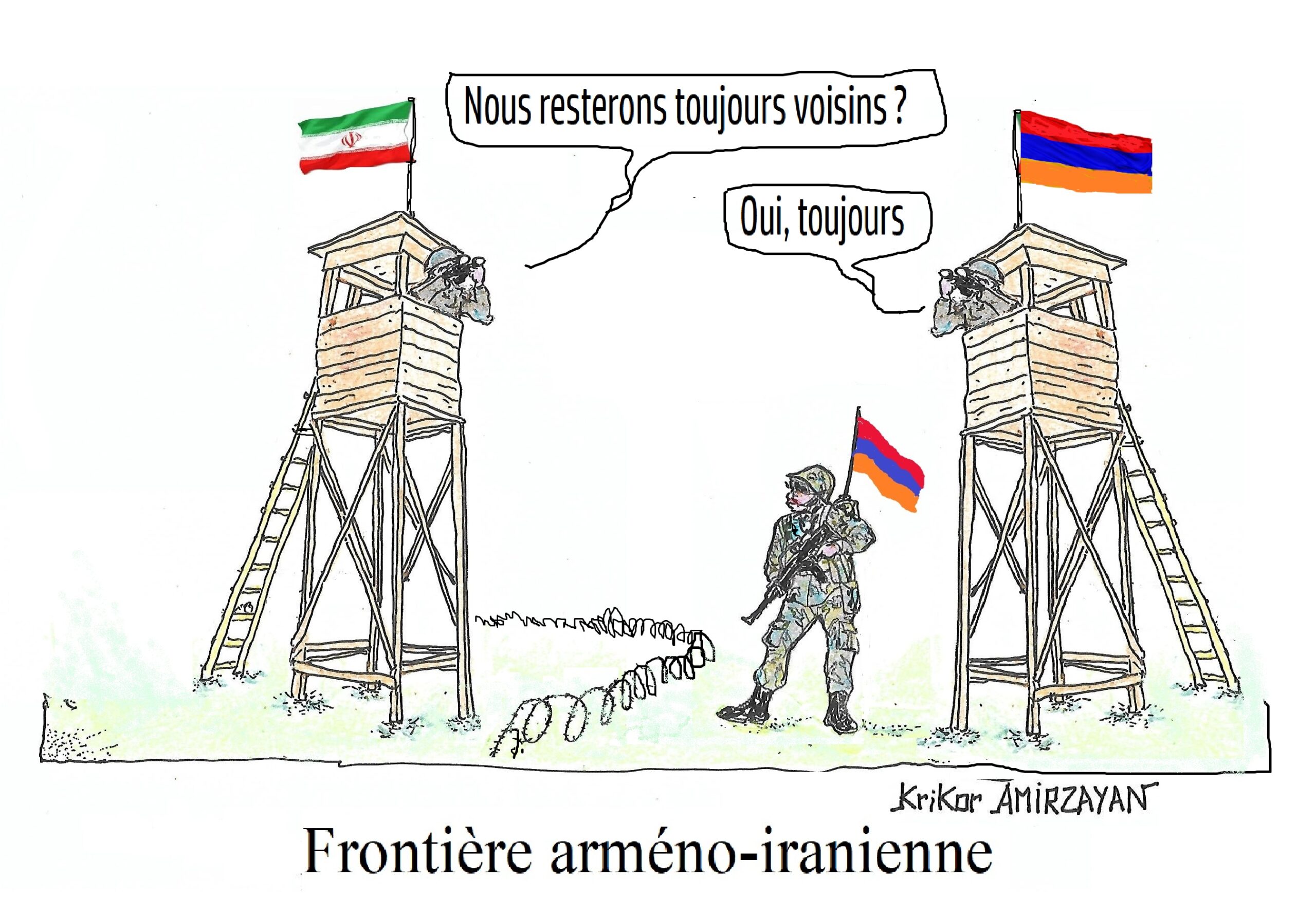 L&rsquo;Iran a informé l&rsquo;Arménie de son opposition à toute modification de la carte géopolitique régionale