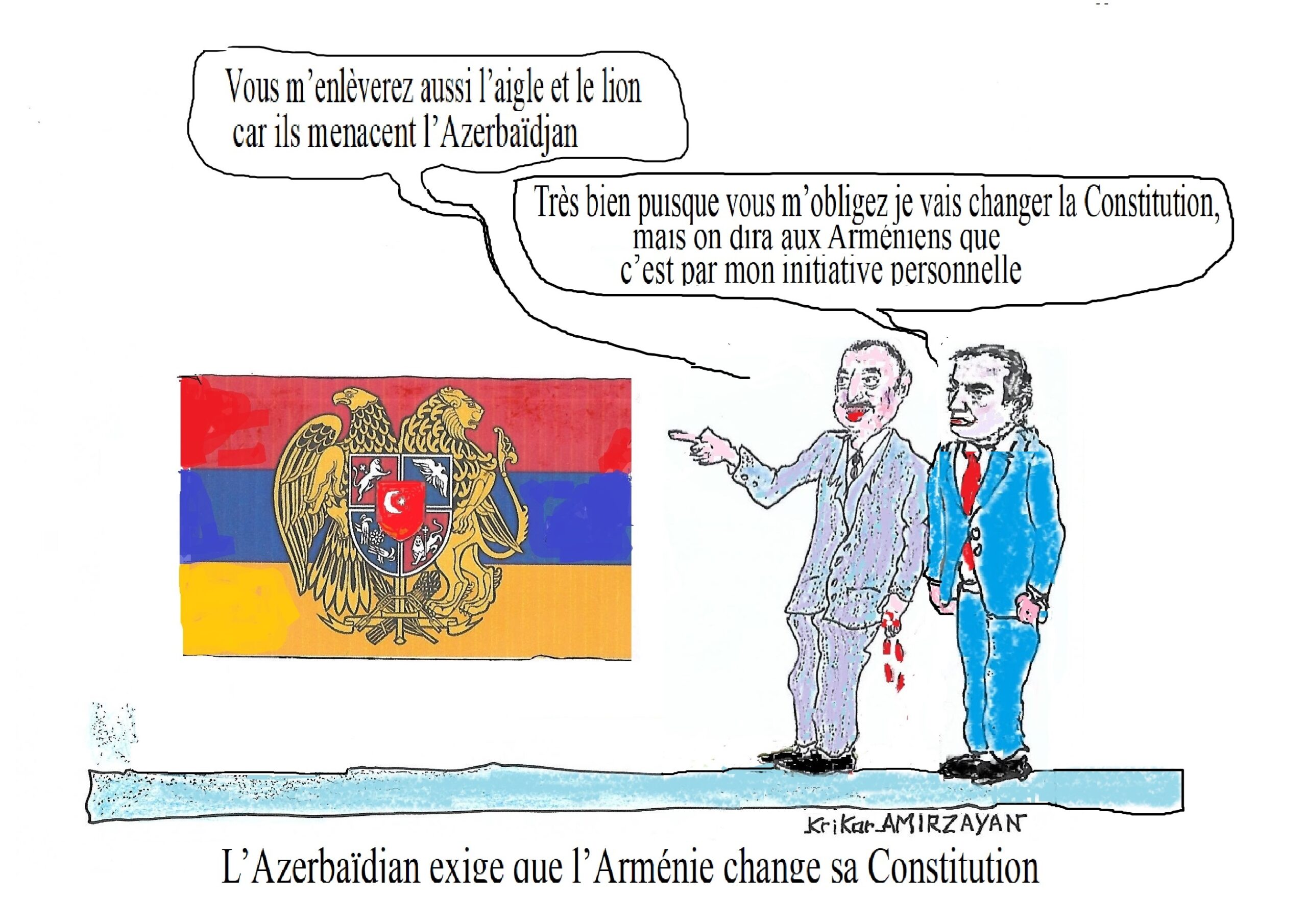 L&rsquo;Azerbaïdjan a annoncé la fin des discussions sur le texte du traité de paix, mais refuse de le signer