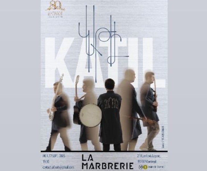 Katil en concert à Montreuil pour les 80 ans de la JAF