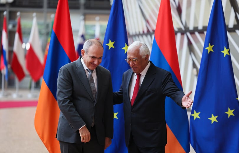 Le Premier ministre arménien a présenté au président du Conseil européen les résultats des négociations menées à Washington