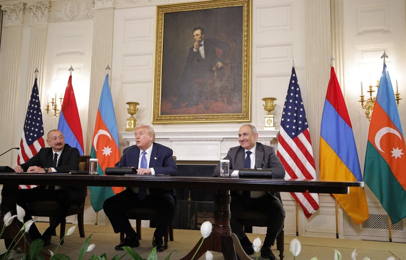 Donald Trump : « J&rsquo;ai dit à Pachinian et Aliev : Je ne commercerai pas avec vous si vous vous battez»