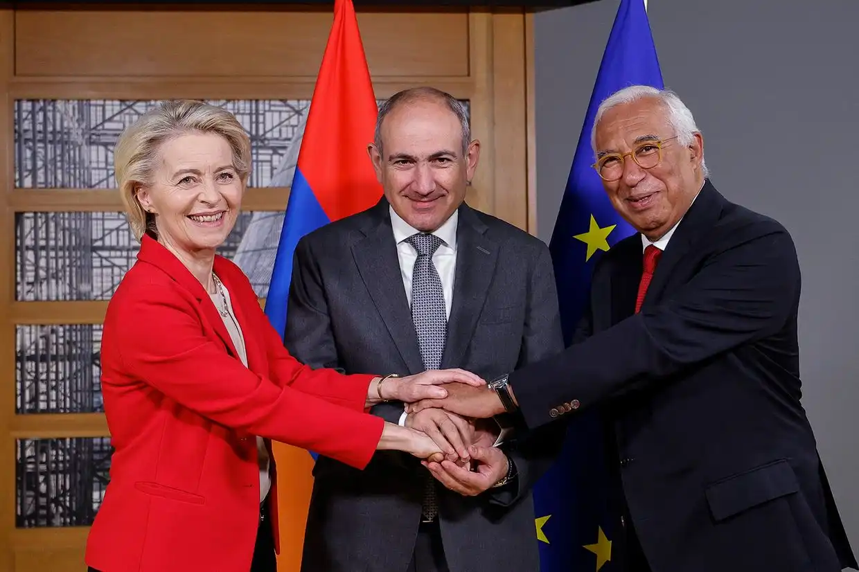 L&rsquo;UE s&rsquo;engage à aider l&rsquo;Arménie et l&rsquo;Azerbaïdjan à mettre en œuvre l&rsquo;accord de paix affirme Antonio Costa