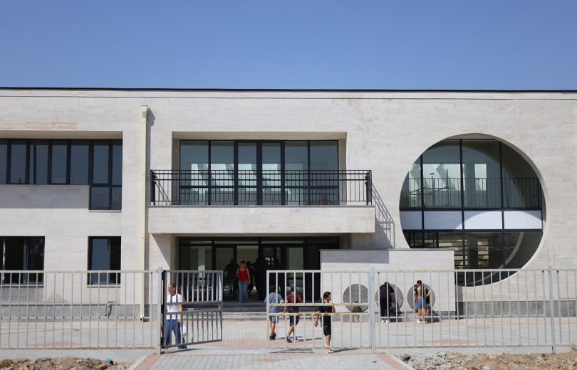 La nouvelle école de Sasunik dans la région d’Aragatsotn en Arménie est presque prêt à fonctionner