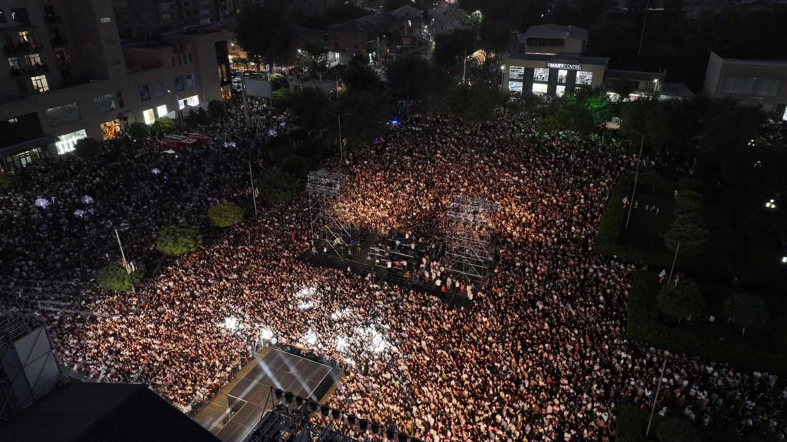 Pachinian : Nouveau concert avec plus de 20 000 spectateurs à Artashat en Arménie