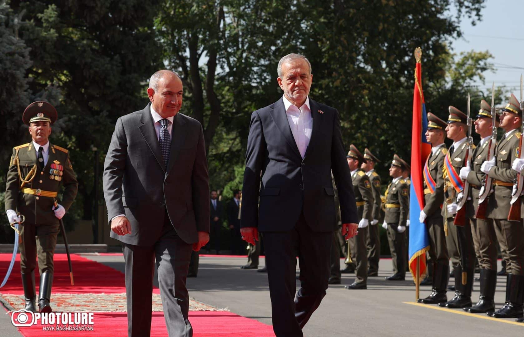 Visite officielle du président de la République islamique d&rsquo;Iran en République d&rsquo;Arménie.