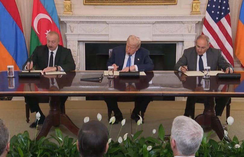 Trump : L&rsquo;Arménie et l&rsquo;Azerbaïdjan s&rsquo;engagent à cesser définitivement toutes les hostilités