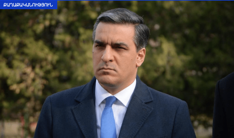 Arman Tatoyan : Le gouvernement arménien nous ment, en dissimulant la vérité et la catastrophe qui approche