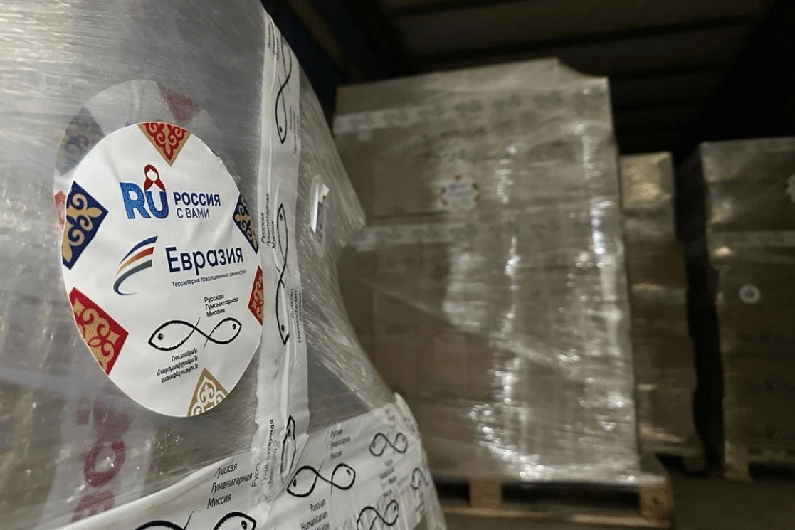 La Russie envoie 140 tonnes d&rsquo;aide humanitaire aux réfugiés arméniens du Haut-Karabakh