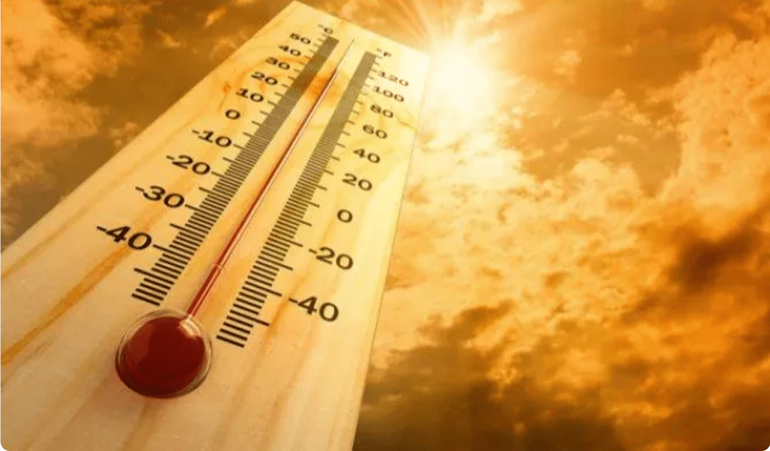 Pic de chaleur jusqu&rsquo;à 41 degrés dans le pays, risque d&rsquo;incendie et vents violents jusqu&rsquo;au 8 août