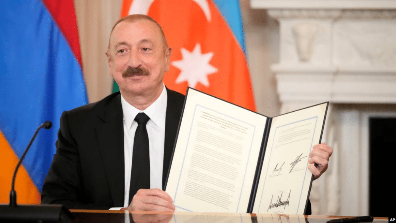 Aliev annonce une modification de la Constitution en Arménie